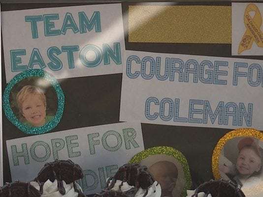 Local families fighting childhood cancer team up to raise awareness, money